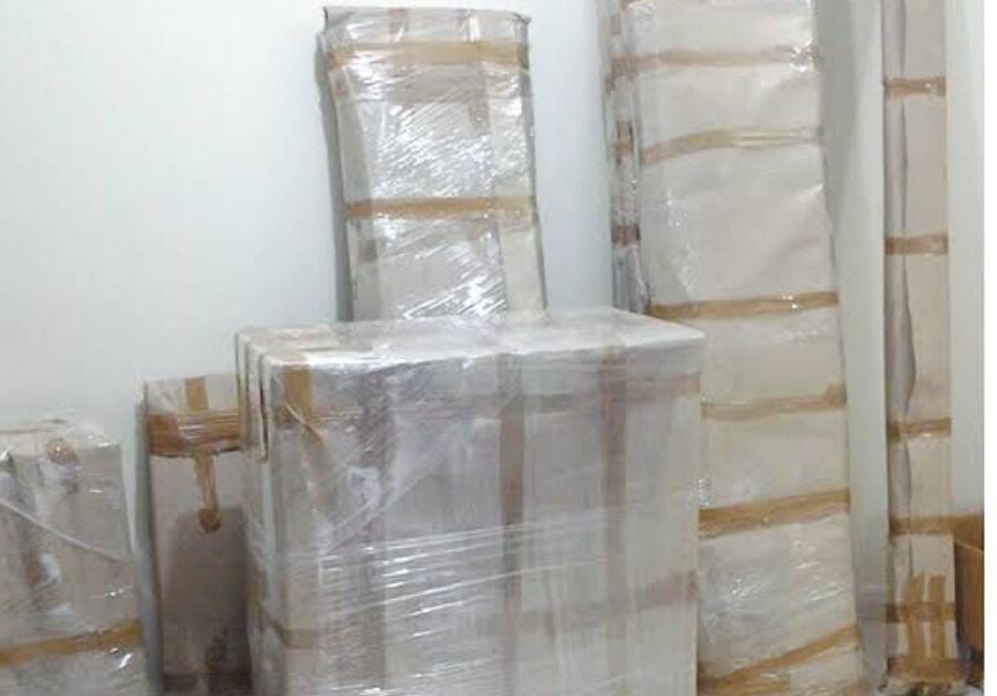 foto de mudanças embaladas