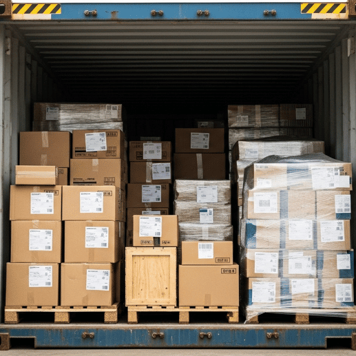 conteiner de transitario